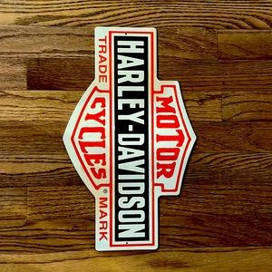 Metal Harley Sign